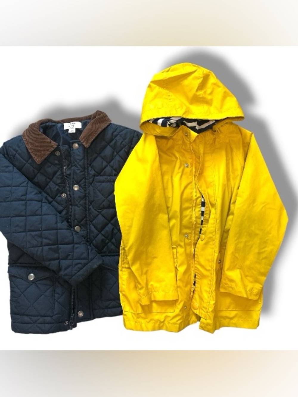 5 Outerwear Bundle Size 5| Gap Raincoat & Crown & Ivy Quilted Jacket